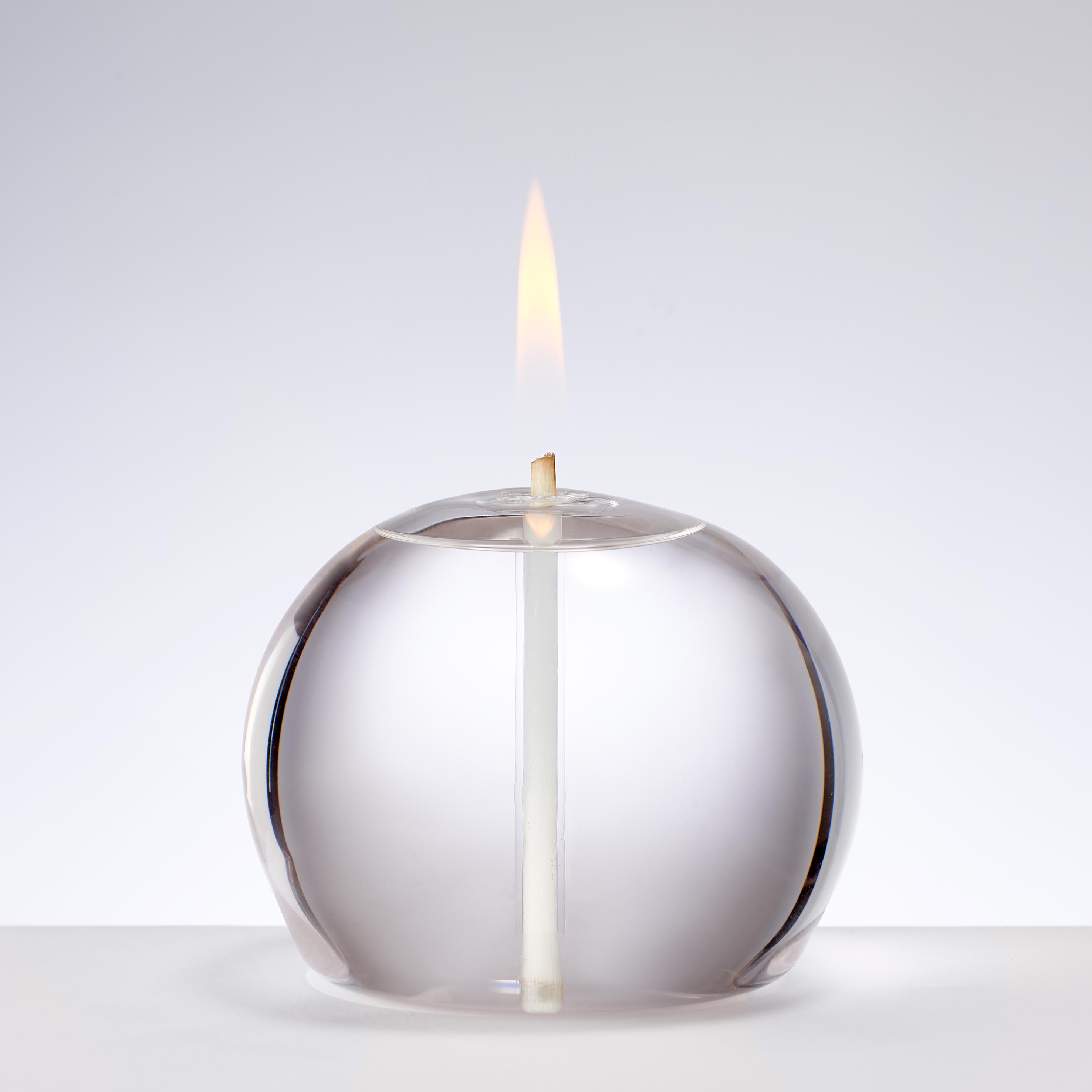 MEDIUM ROUND GLASS CANDLE