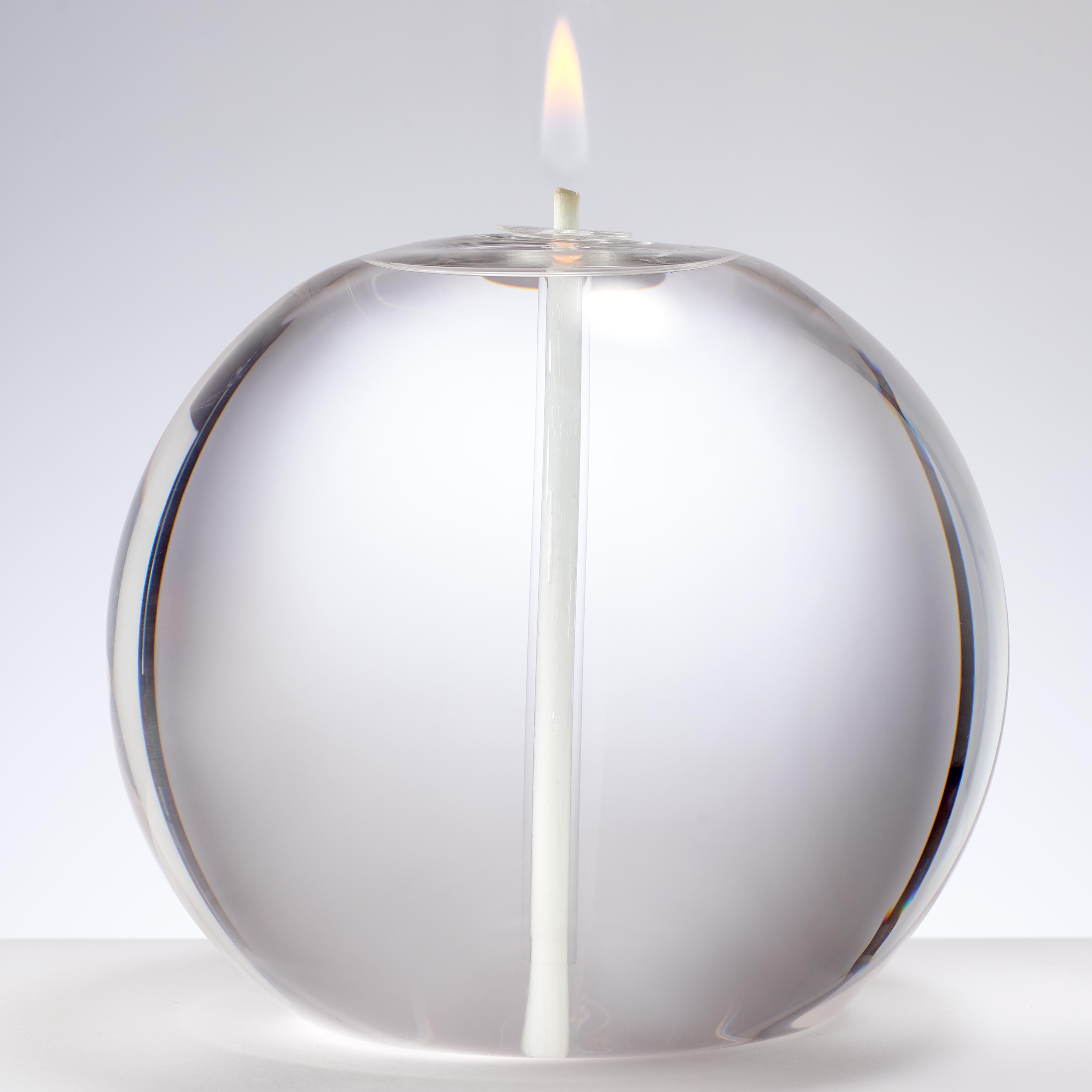EXTRA LARGE ROUND GLASS CANDLE